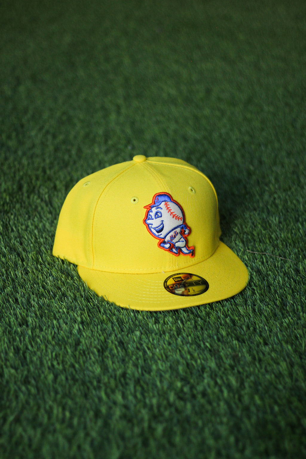 NEW YORK METS CYBER YELLOW FITTED W GREY UNDER VISOR Sneaker Room