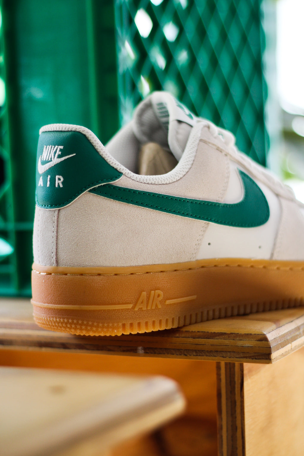 Air force 1 vandalized green online