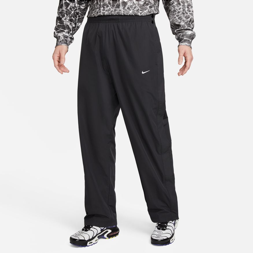 Nike Basketball Circa tear away pants in black