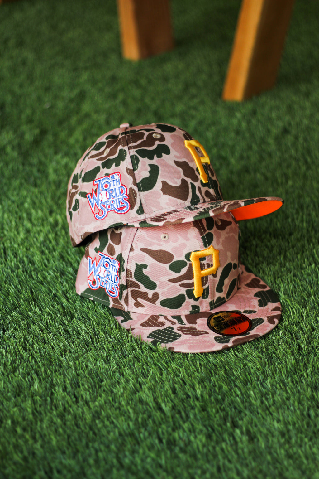 New Era 59FIFTY Fitted Hat New York Mets 1986 Duck Camo Duck Camo 7 5/8