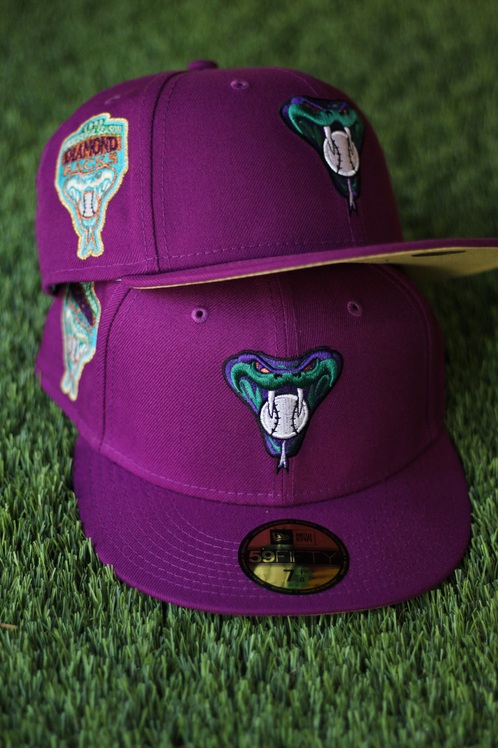 New Era Tampa Bay Rays Inaugural Season 1998 Pink Grapes Edition