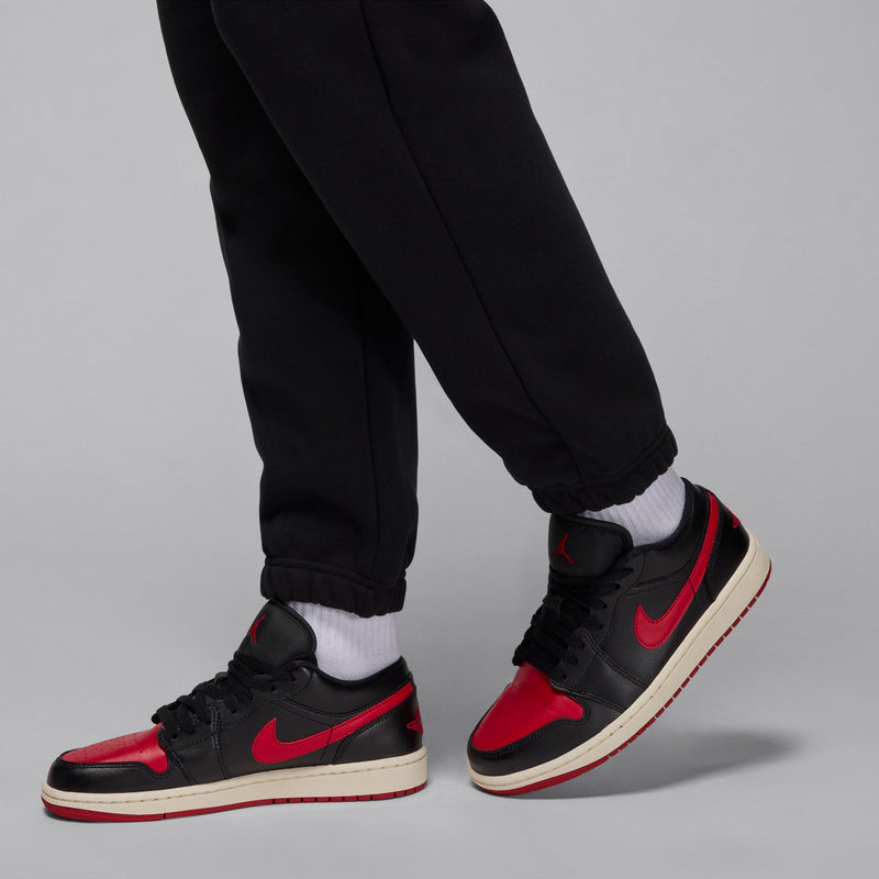 W FLIGHT FLEECE PANTS "BLACK"