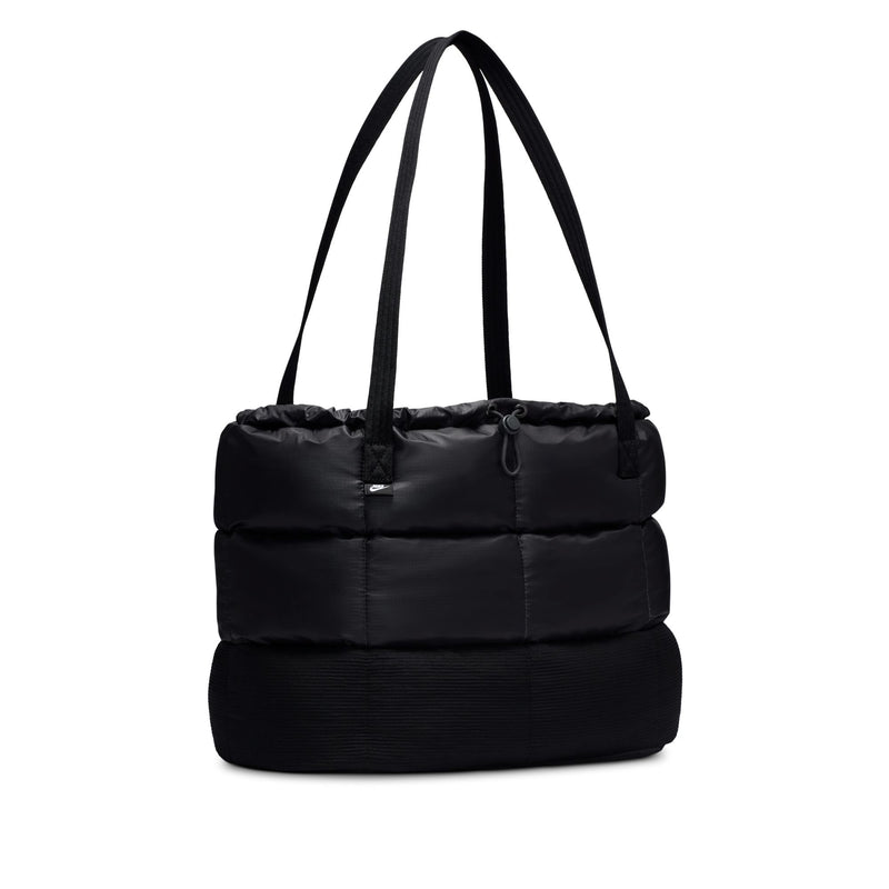 PUFFLE TOTE BAG "BLACK"