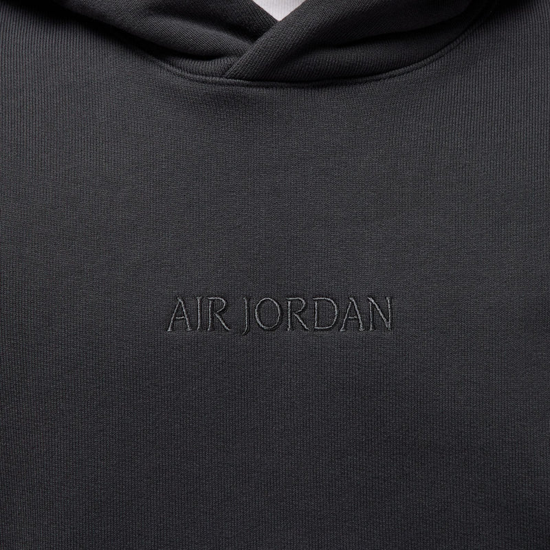 WORDMARK FLEECE PULLOVER HOODIE "OFF NOIR"