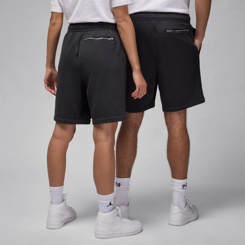 WORDMARK FLEECE SHORTS "OFF NOIR"