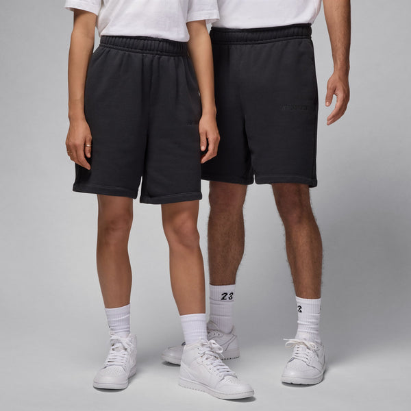 WORDMARK FLEECE SHORTS "OFF NOIR"