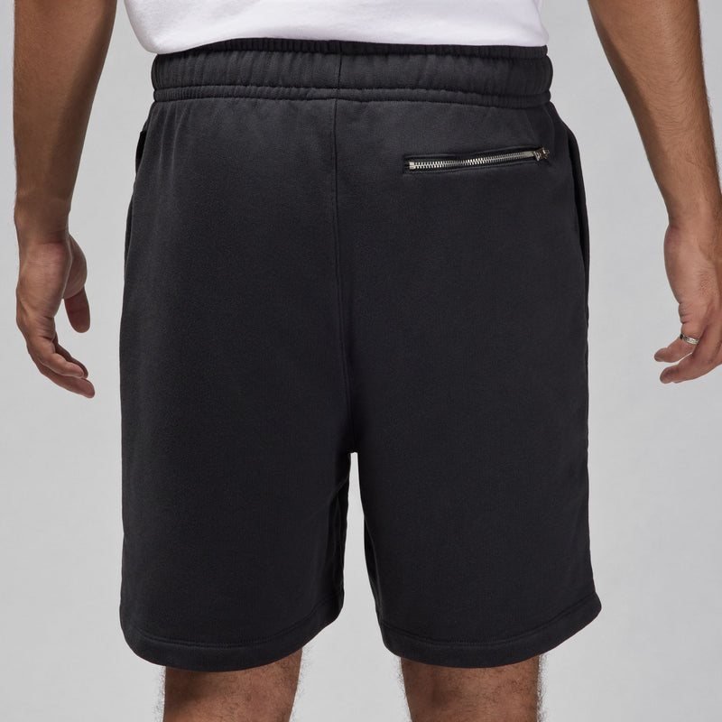 WORDMARK FLEECE SHORTS "OFF NOIR"