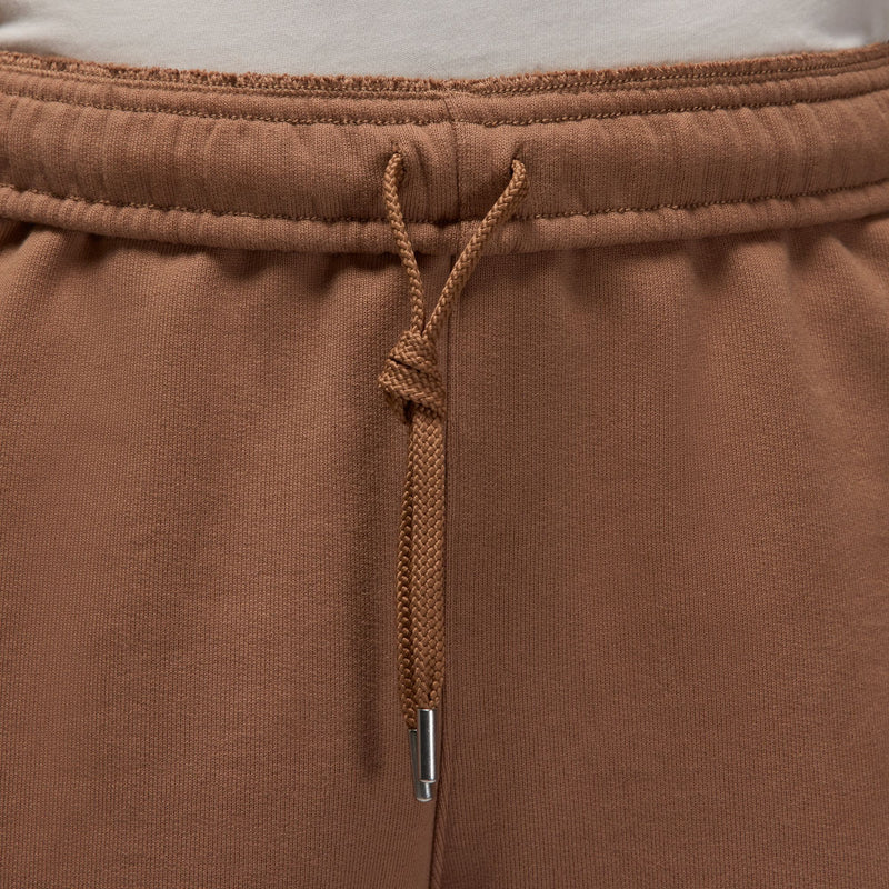 WORDMARK FLEECE SHORTS "ARCHAEO BROWN"