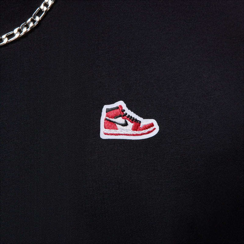 SNEAKER PATCH T-SHIRT "BLACK"