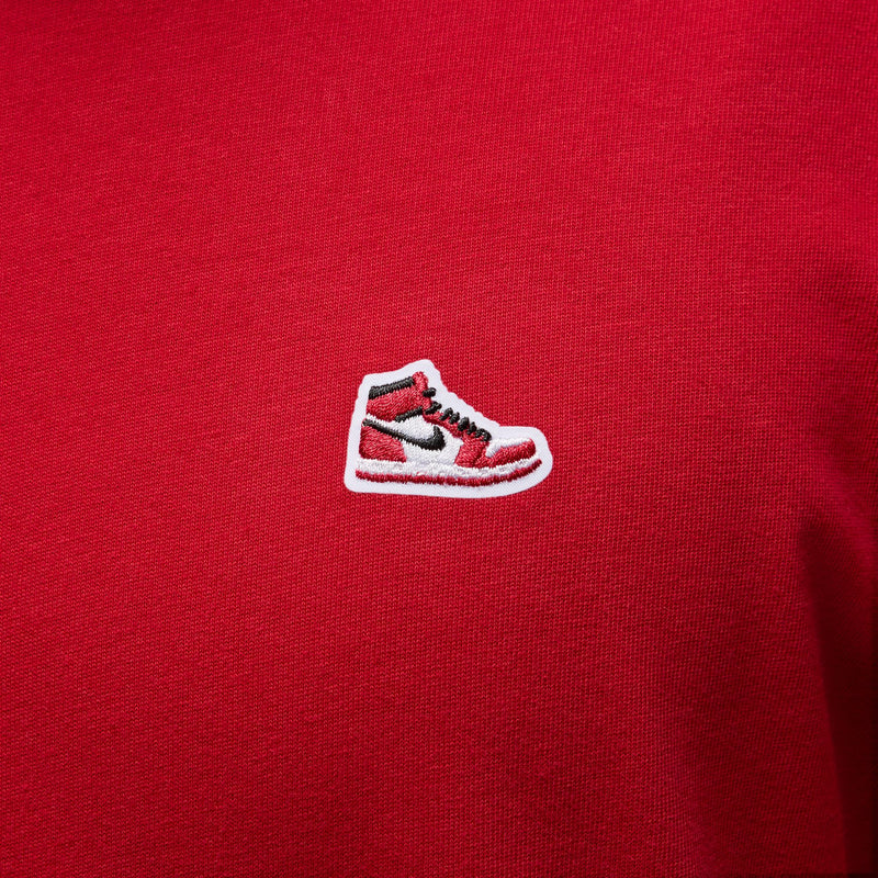 SNEAKER PATCH SHIRT "VARSITY RED"