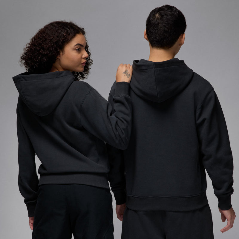 FLIGHT FLEECE GRAPHIC PULLOVER HOODIE "OFF NOIR"