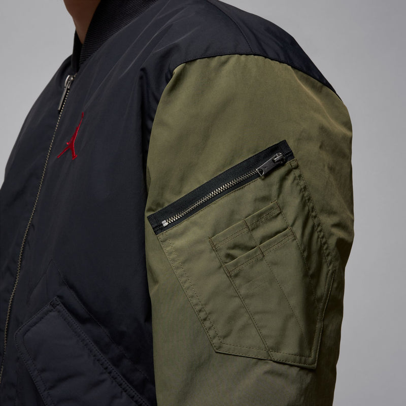 RENEGADE JACKET "OFF NOIR/MEDIUM OLIVE"