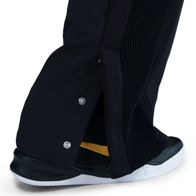 KOBE PLEATED TEAR AWAY PANTS "BLACK/WHITE"