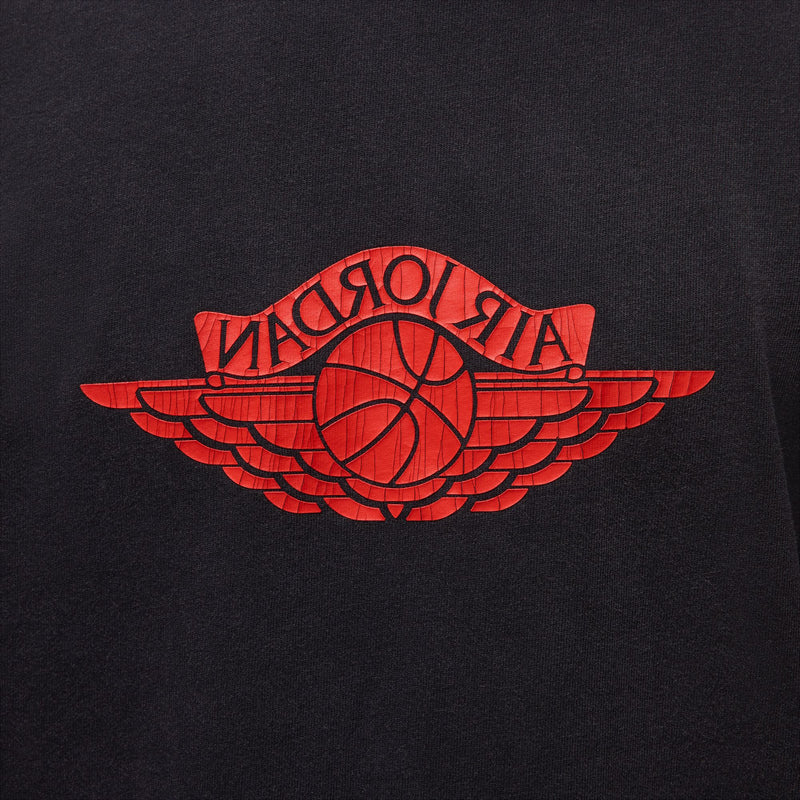 AIR JORDAN RARE AIR T-SHIRT "BLACK/CHILE RED"