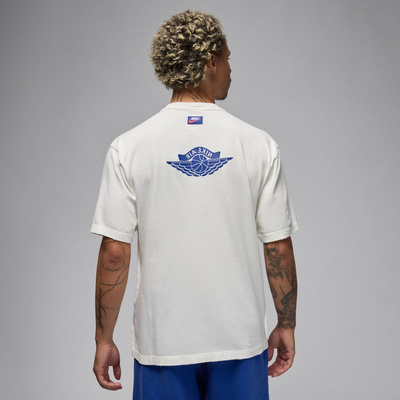 AIR JORDAN RARE AIR T-SHIRT "SAIL/DEEP ROYAL"