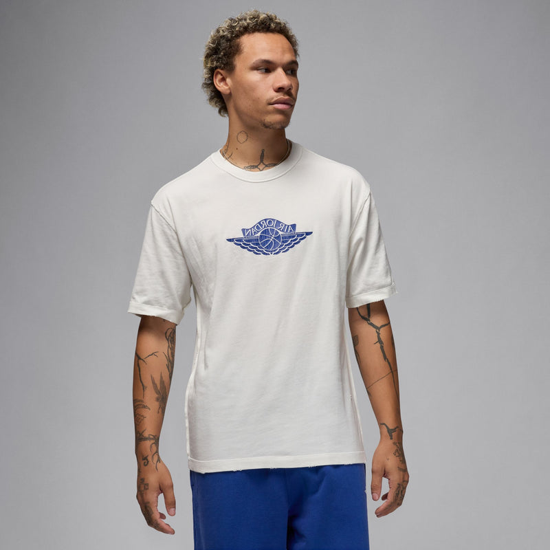 AIR JORDAN RARE AIR T-SHIRT "SAIL/DEEP ROYAL"