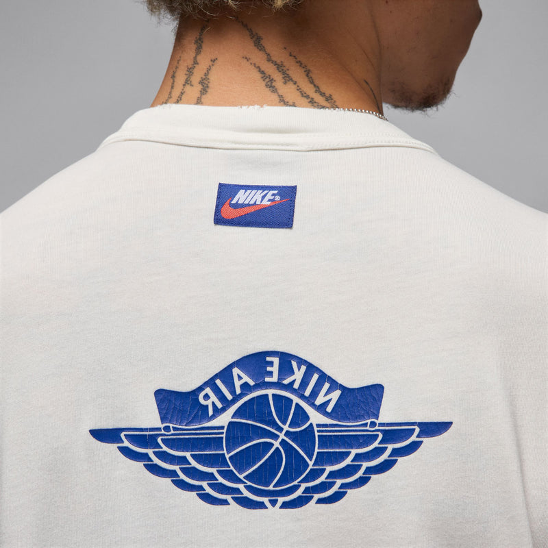 AIR JORDAN RARE AIR T-SHIRT "SAIL/DEEP ROYAL"