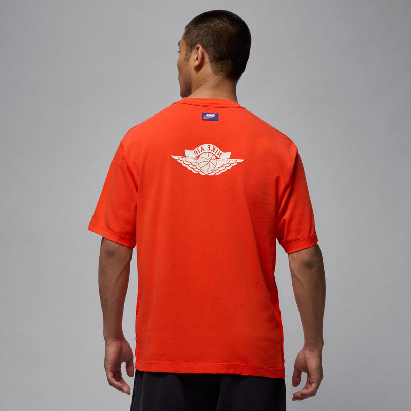 AIR JORDAN RARE AIR T-SHIRT "CHILE RED/SAIL"