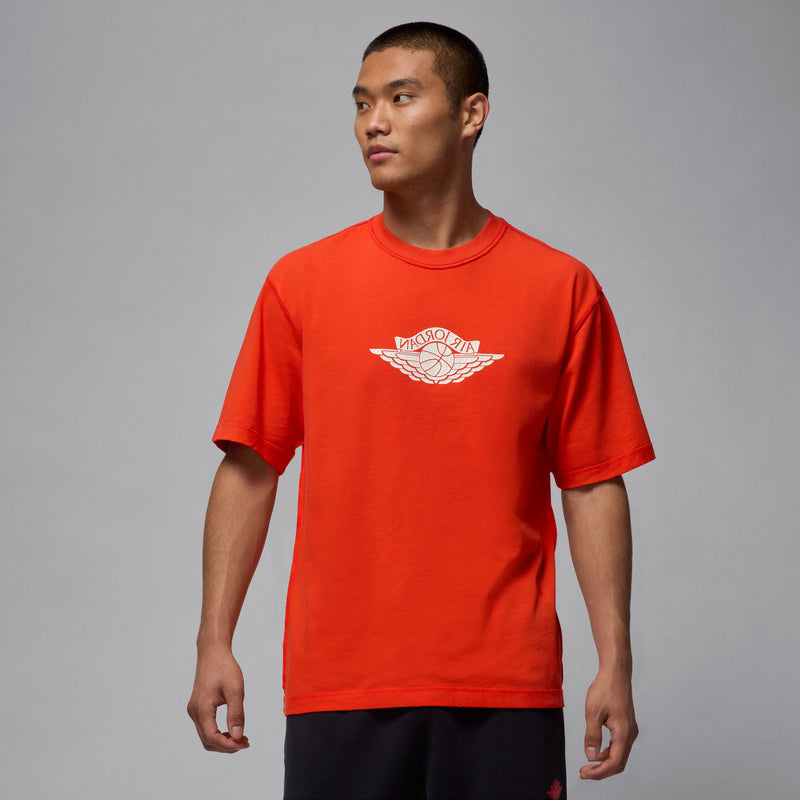 AIR JORDAN RARE AIR T-SHIRT "CHILE RED/SAIL"