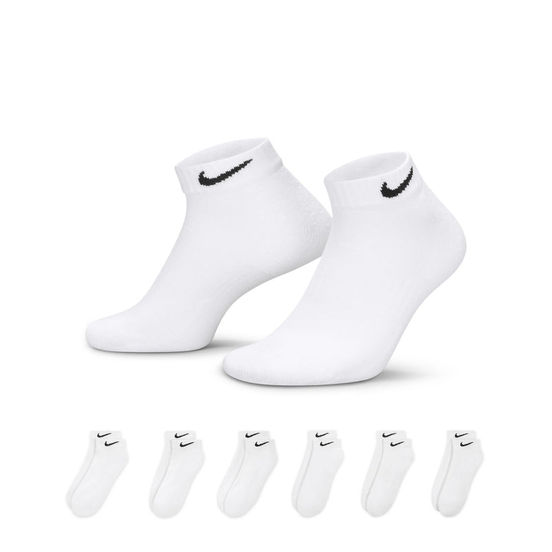 TRAINING LOW SOCKS "WHITE" (6 PACK)