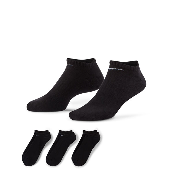 NO-SHOW SOCKS "BLACK" (3 PACK)