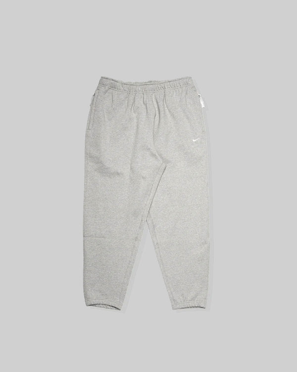 SOLO SWOOSH PANTS "DK GREY HEATHER"