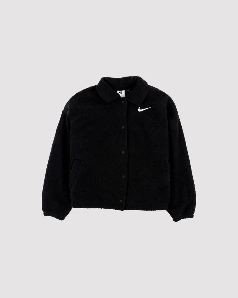 Nike Nike Sportswear Women's Logo High-Pile Jacket Black