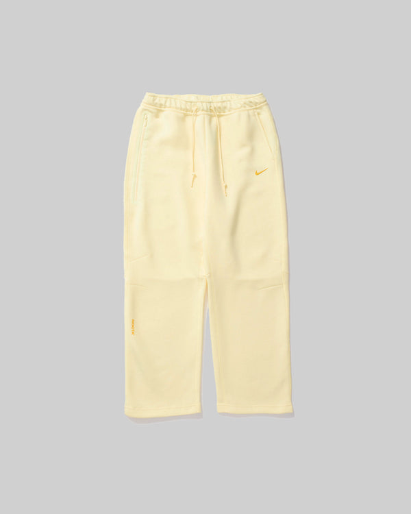 NOCTA TECH FLEECE OPEN HEM PANTS "CITRON TINT"