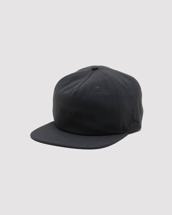 UNSTRUCTURED FLAT BILL "BLACK"