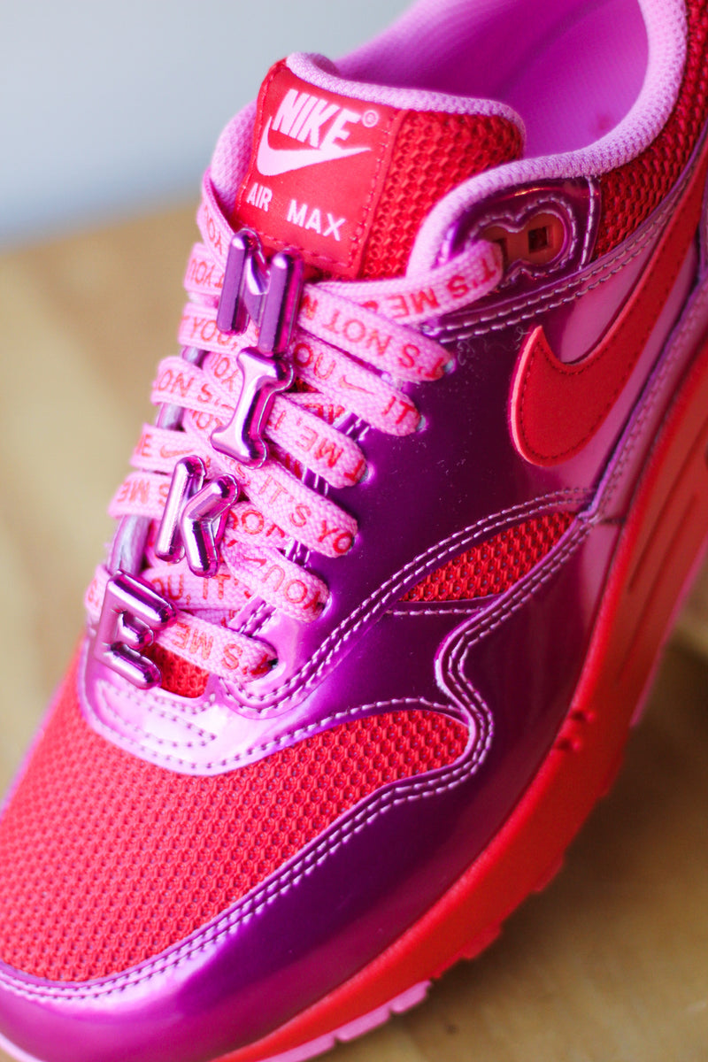 NIKE AIR MAX 1 PREMIUM "PLAYFUL PINK/UNIVERSITY RED-PLAYFUL PIN"