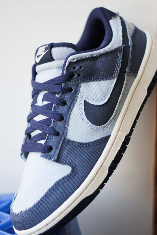 NIKE DUNK LOW RETRO SE "LT ARMORY BLUE/MIDNIGHT NAVY"