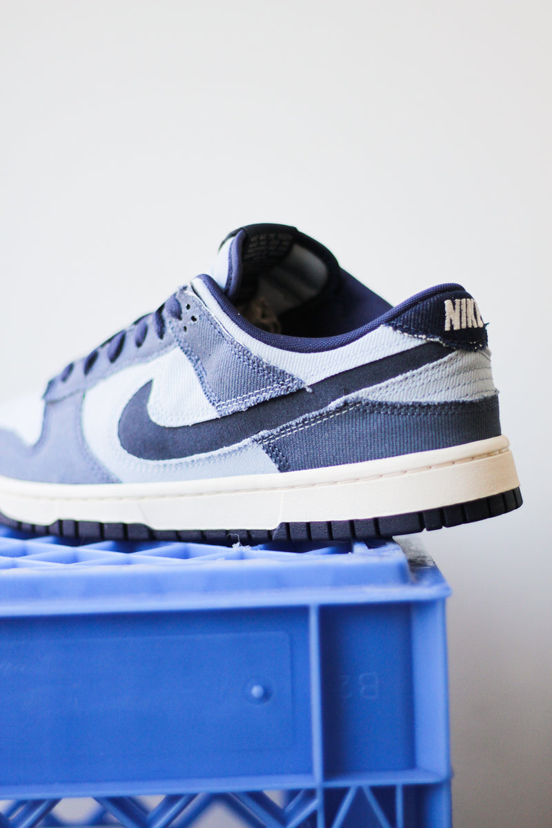 NIKE DUNK LOW RETRO SE "LT ARMORY BLUE/MIDNIGHT NAVY"