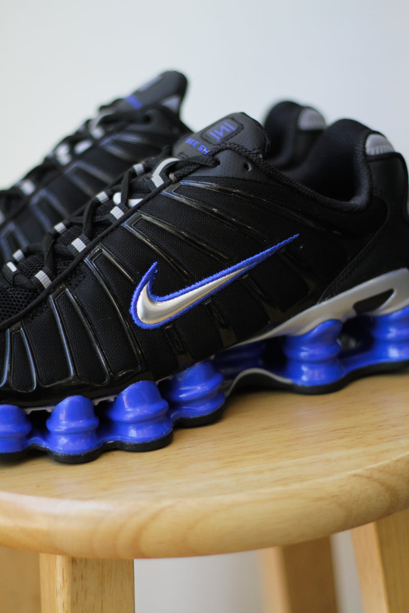 SHOX TL "BLACK/METALLIC SILVER-RACER BLUE"