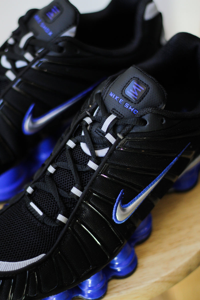 SHOX TL "BLACK/METALLIC SILVER-RACER BLUE"