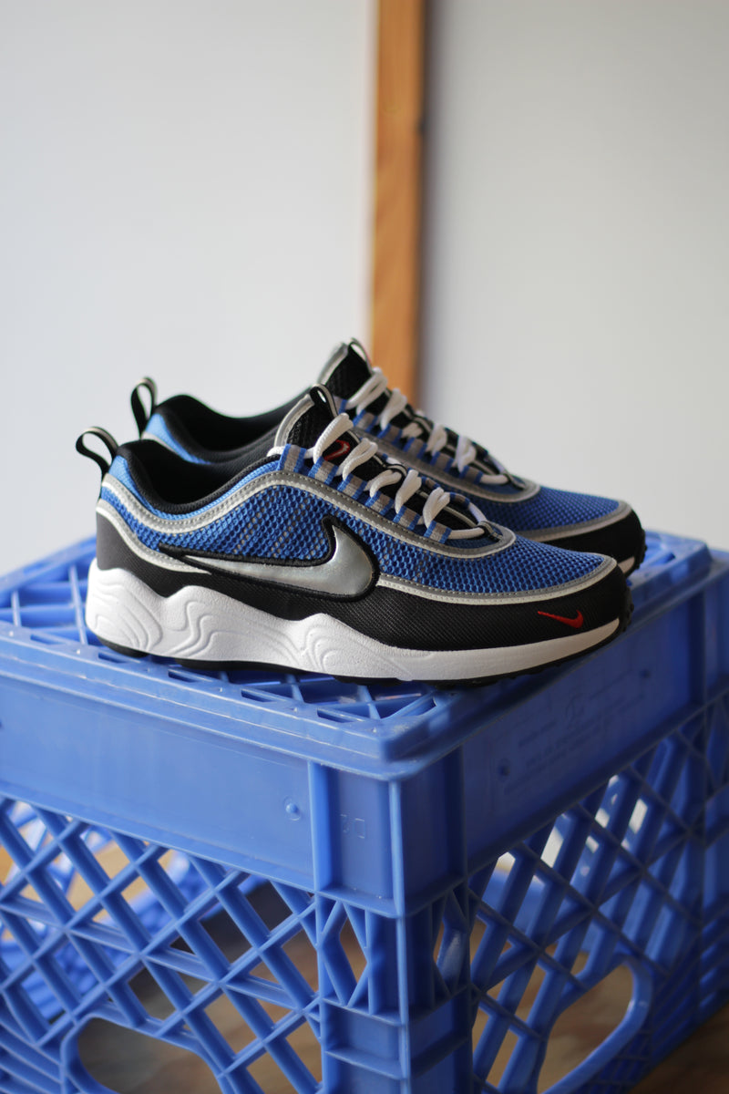 AIR ZOOM SPIRIDON SP "SIGNAL BLUE/MTLC LUSTER-BLACK-WHITE"