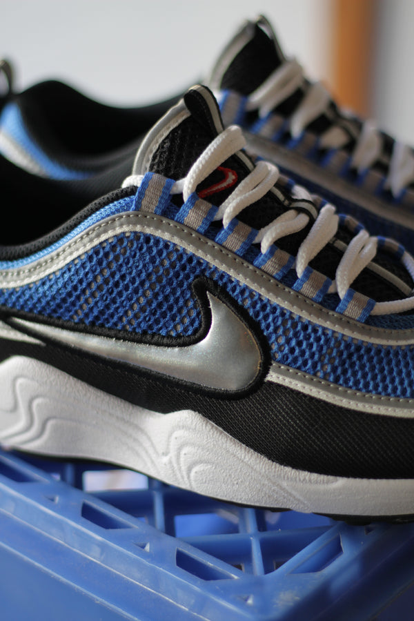 AIR ZOOM SPIRIDON SP "SIGNAL BLUE/MTLC LUSTER-BLACK-WHITE"