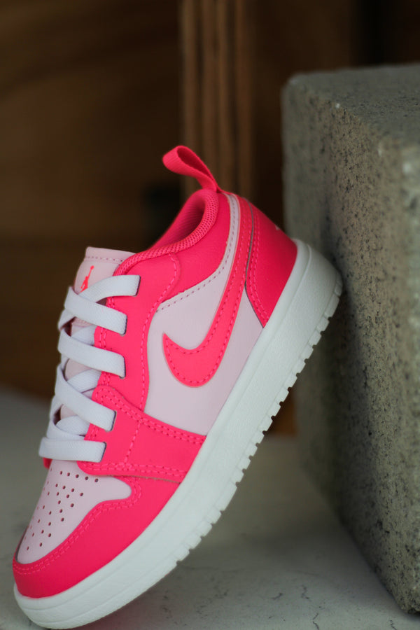 JORDAN 1 LOW ALT (PS) "PINK FOAM/HYPER PINK-SUMMIT WHITE"