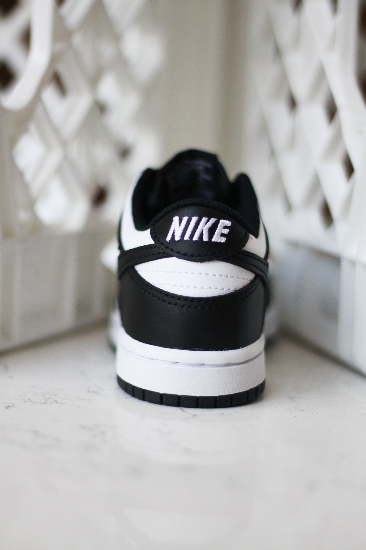 Nike Dunk Low Panda shops Black/White PS Size 2Y