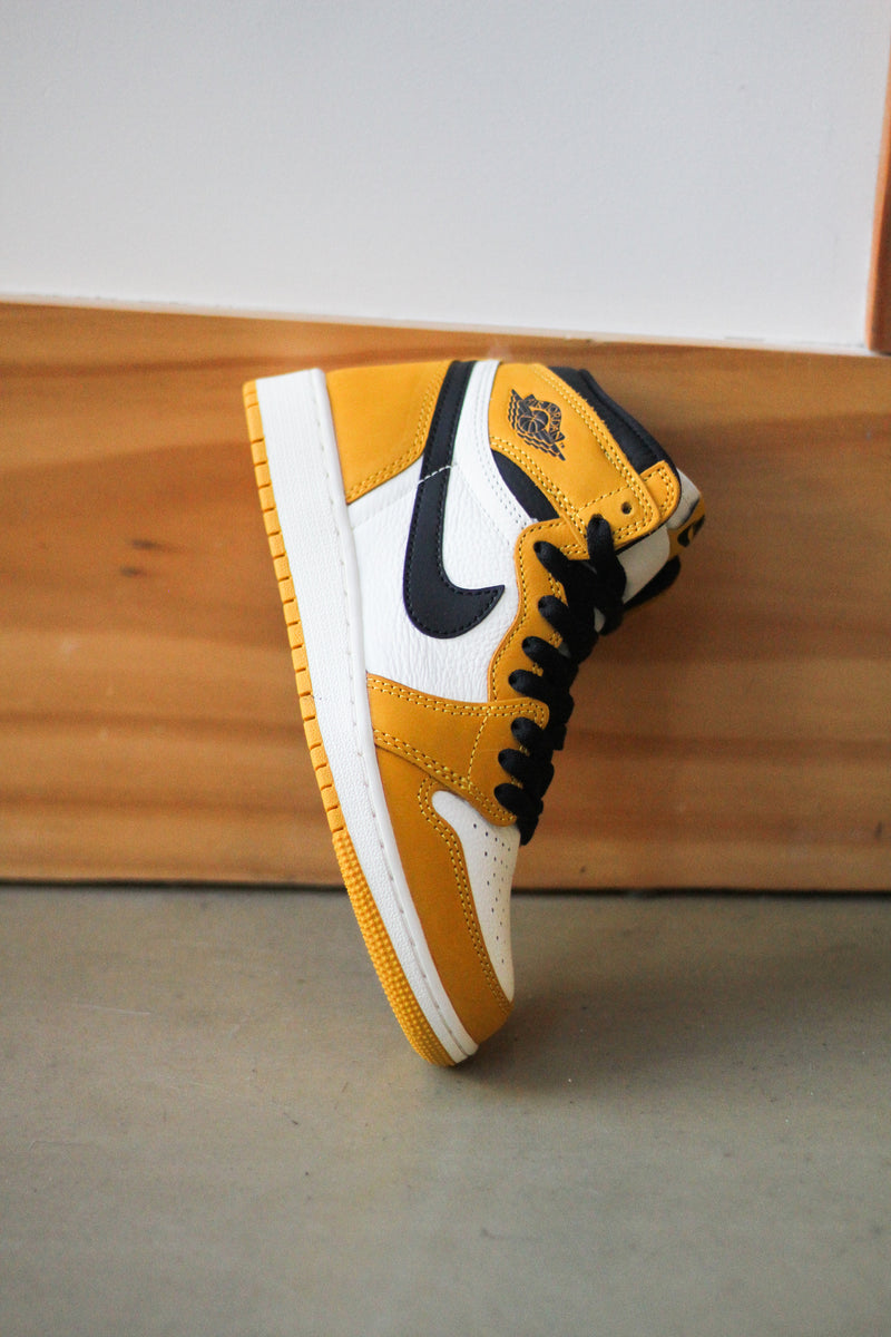 AIR JORDAN 1 RETRO HIGH OG (GS) "YELLOW OCHRE"