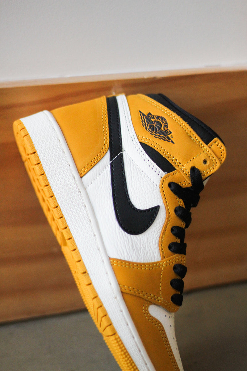 AIR JORDAN 1 RETRO HIGH OG (GS) "YELLOW OCHRE"