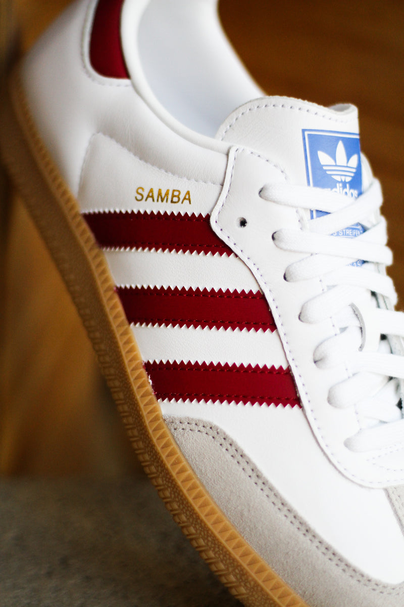 SAMBA OG "COLLEGIATE BURGUNDY"