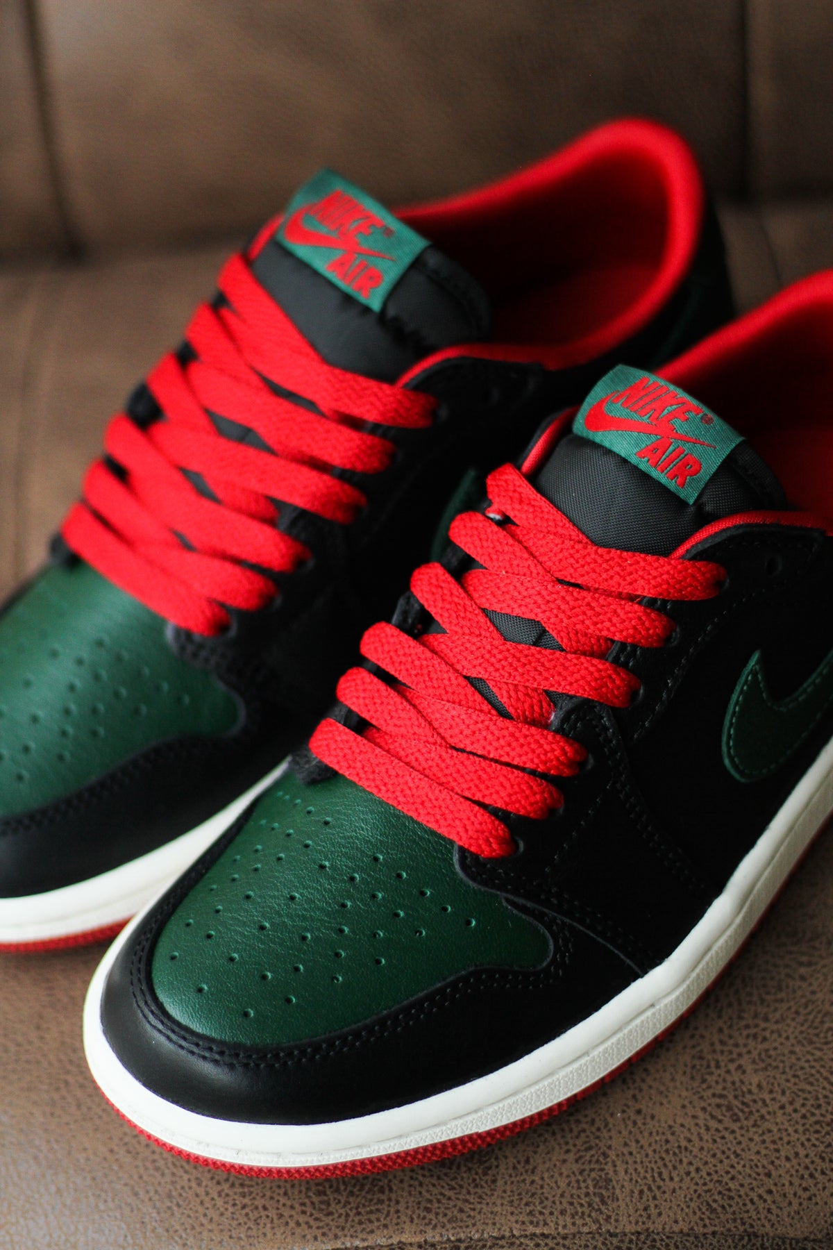 Red green jordan 1 online