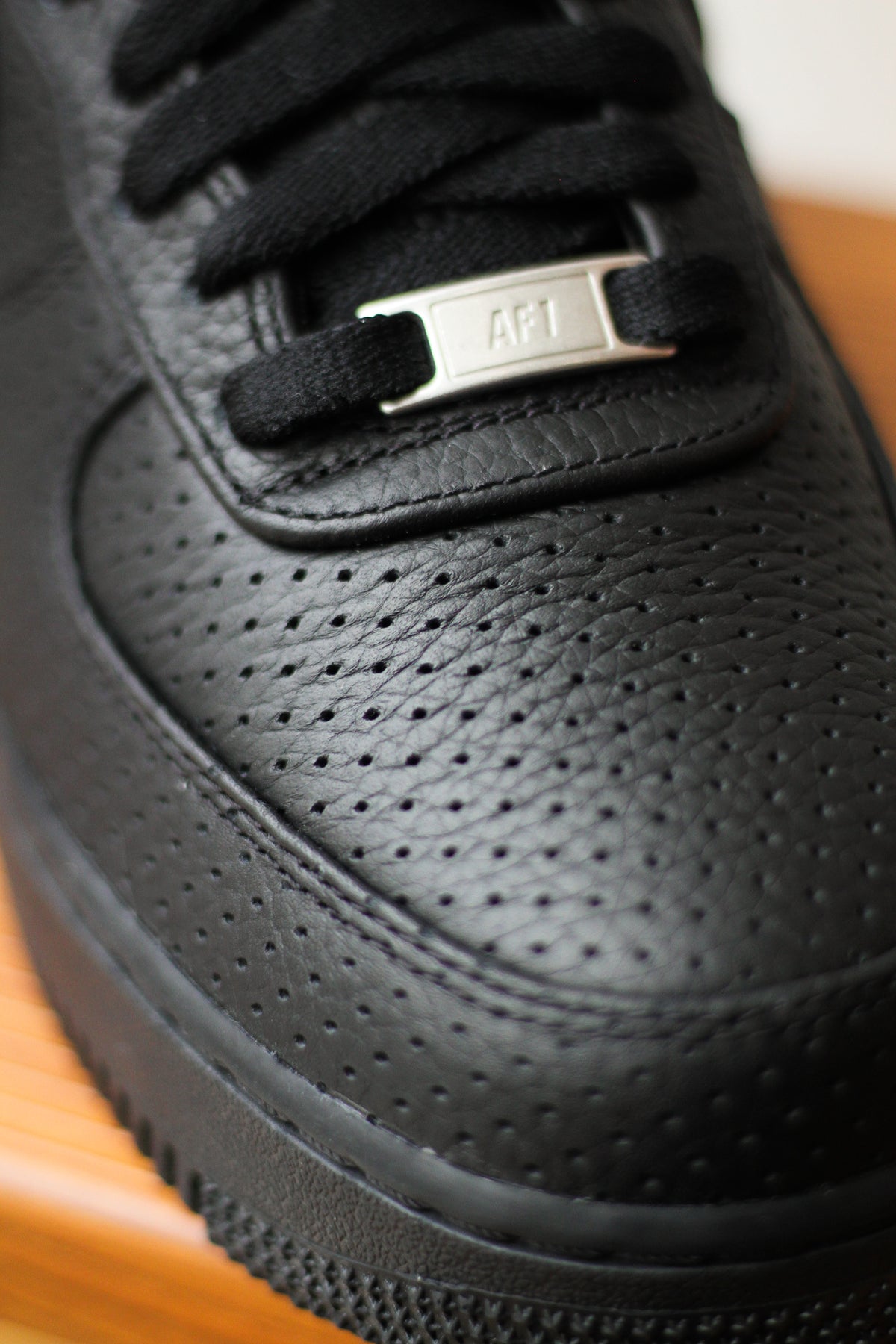 Nike Air factory Force 1 Shoes in Black