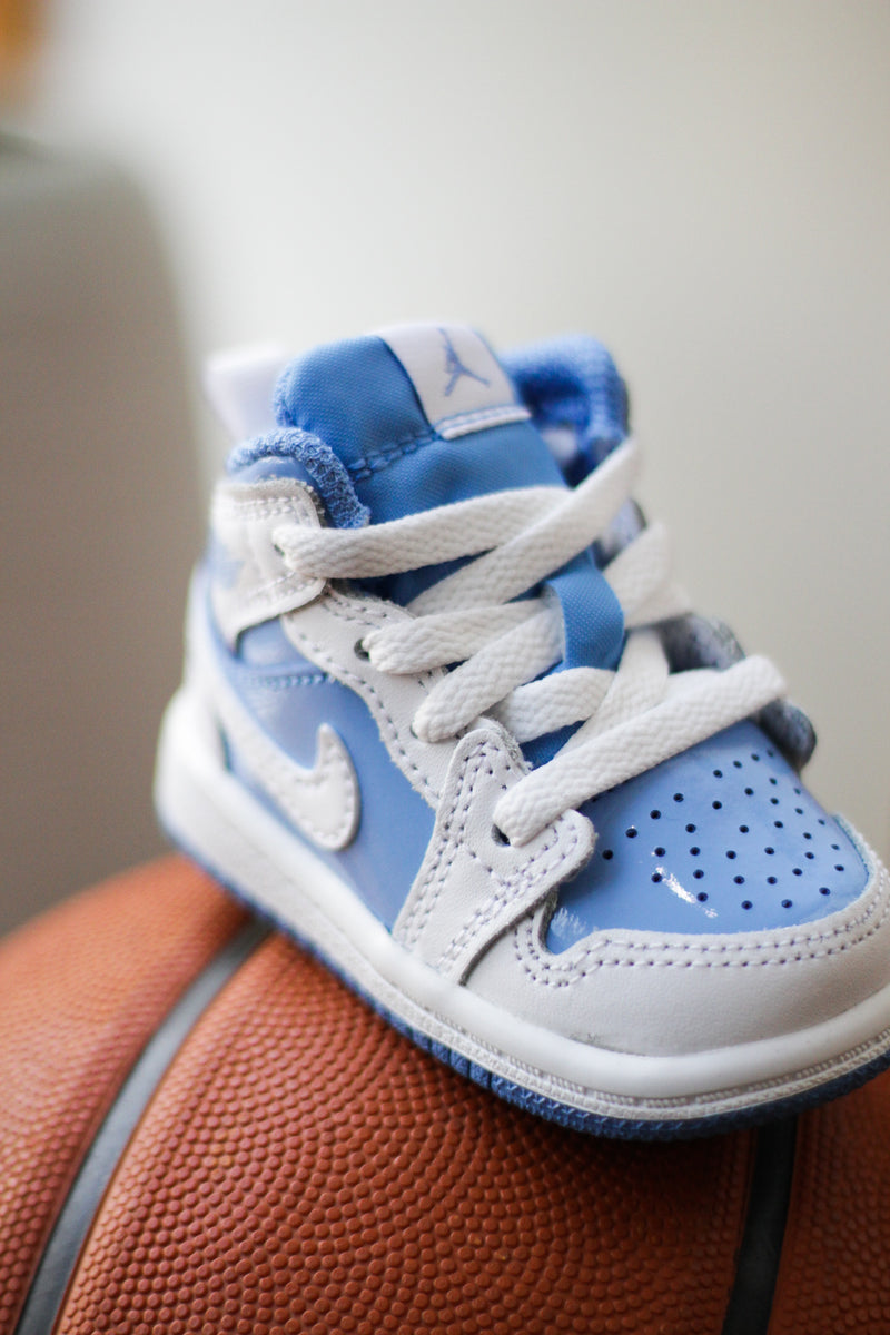 JORDAN 1 MID SE (TD) "LEGEND BLUE"