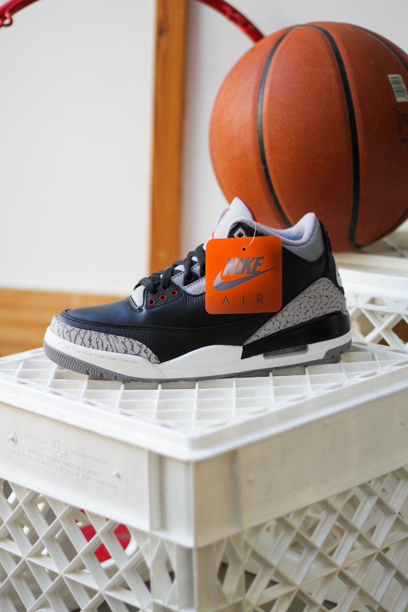 Jordan 3 black cement mens online