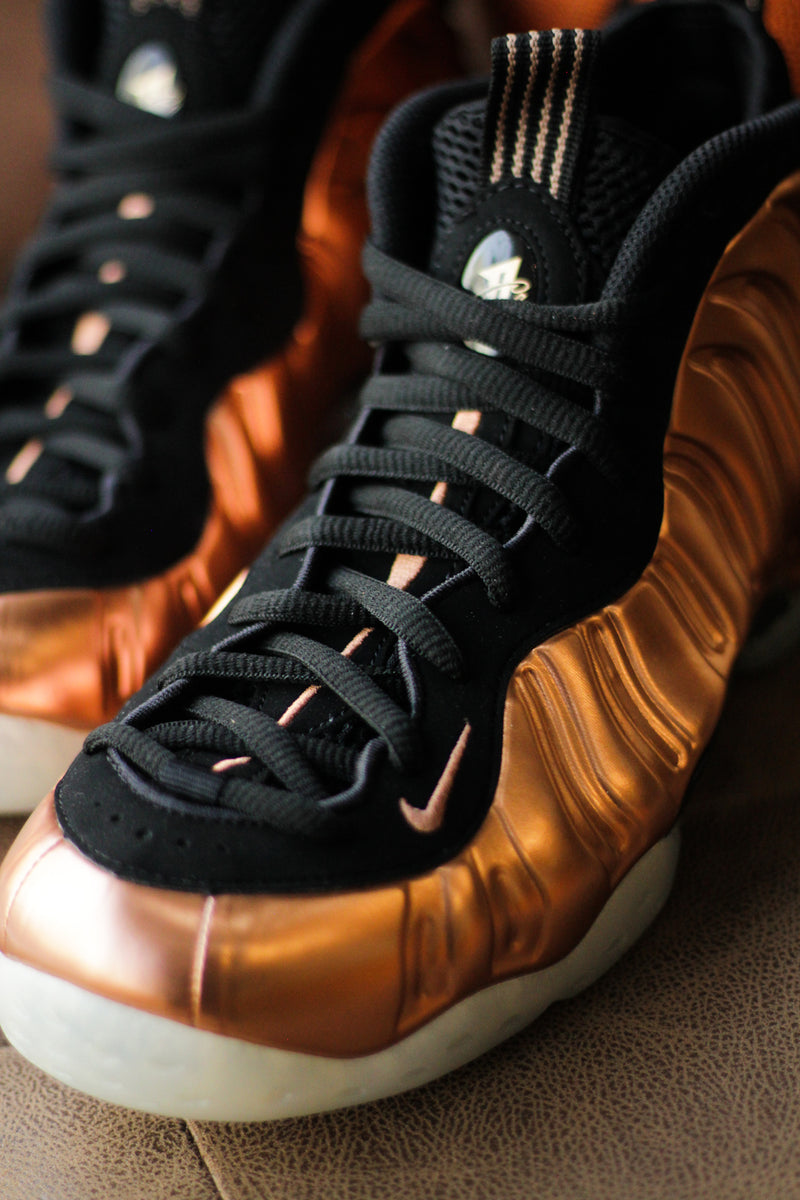 AIR FOAMPOSITE ONE METALLIC COPPER Sneaker Room