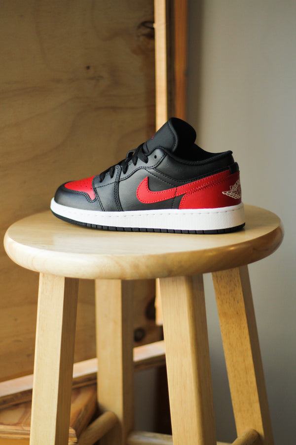 AIR JORDAN 1 LOW (GS) "VARSITY RED"