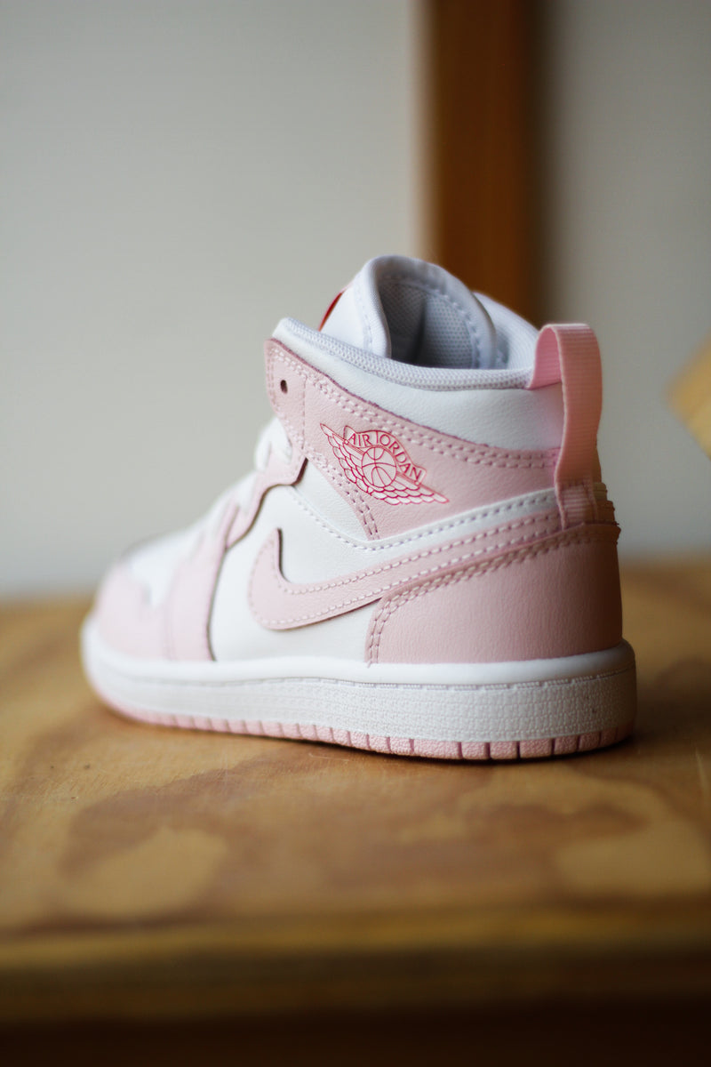 JORDAN 1 MID (PS) "PINK FOAM"