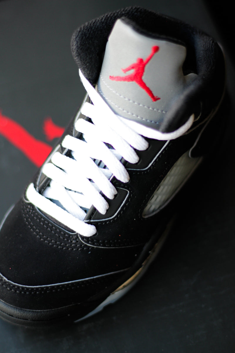 JORDAN 5 RETRO OG (PS) "BLACK/METALLIC SILVER"