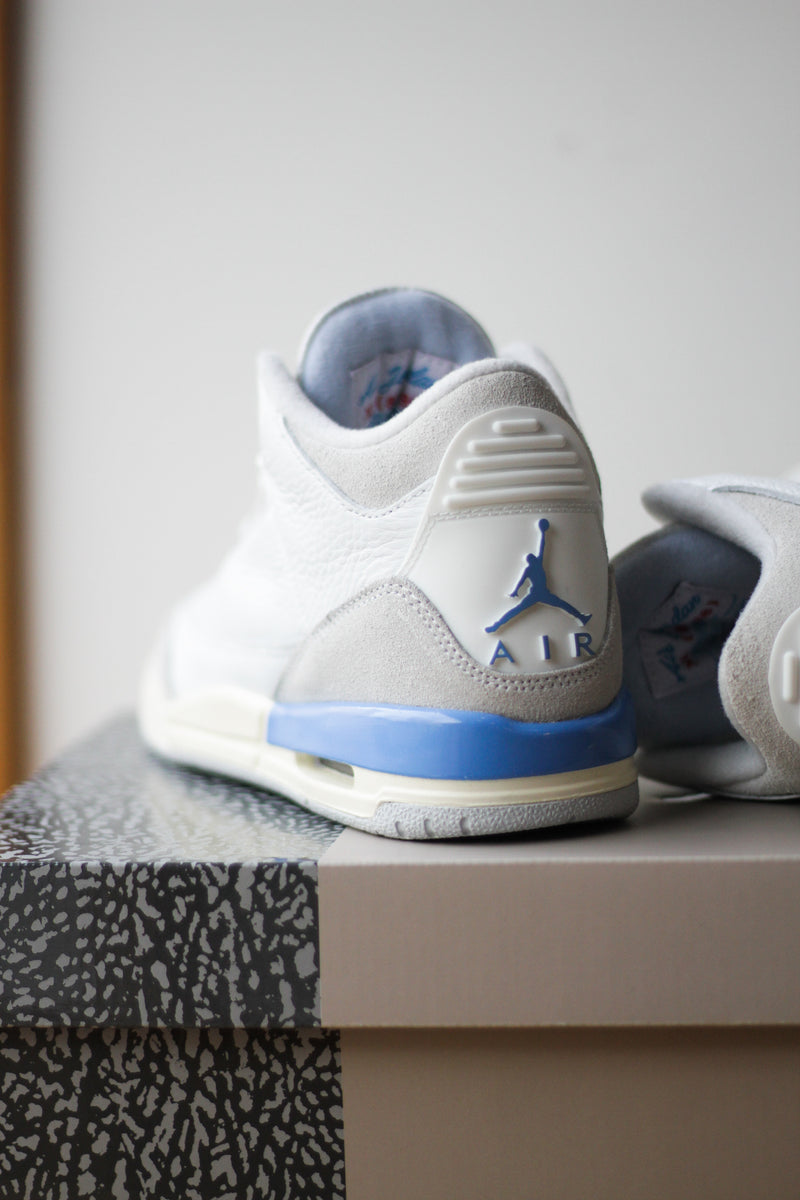 AIR JORDAN 3 RETRO (GS) "HYDROGEN BLUE"